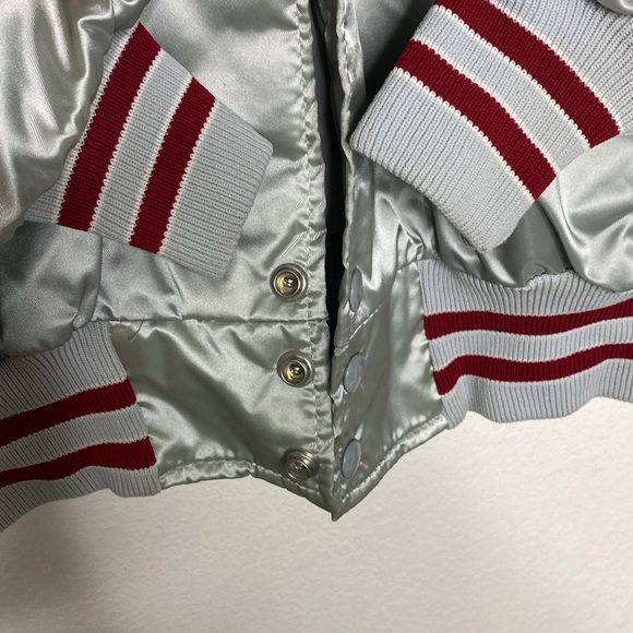 DeLong Men’s Vintage Nylon Bomber Jacket WPL 8936 NWOT - Picture 6 of 8